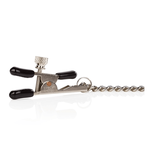 Non-Piercing Bullnose Nipple Clamps and Chain