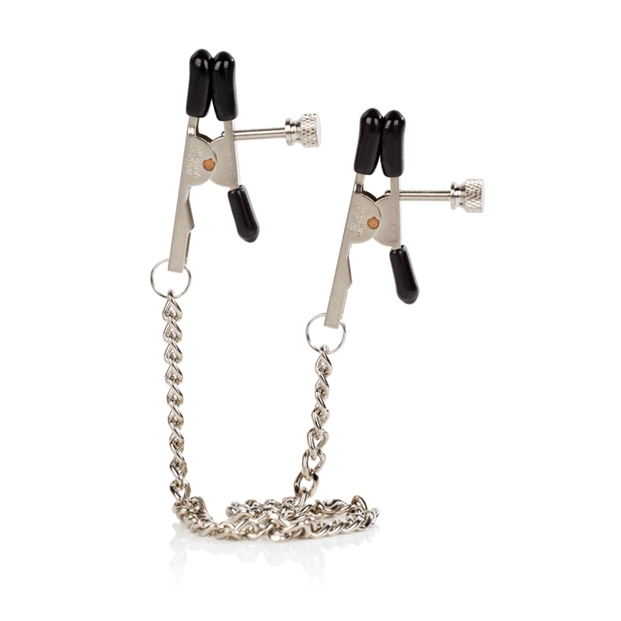 Non-Piercing Bullnose Nipple Clamps and Chain