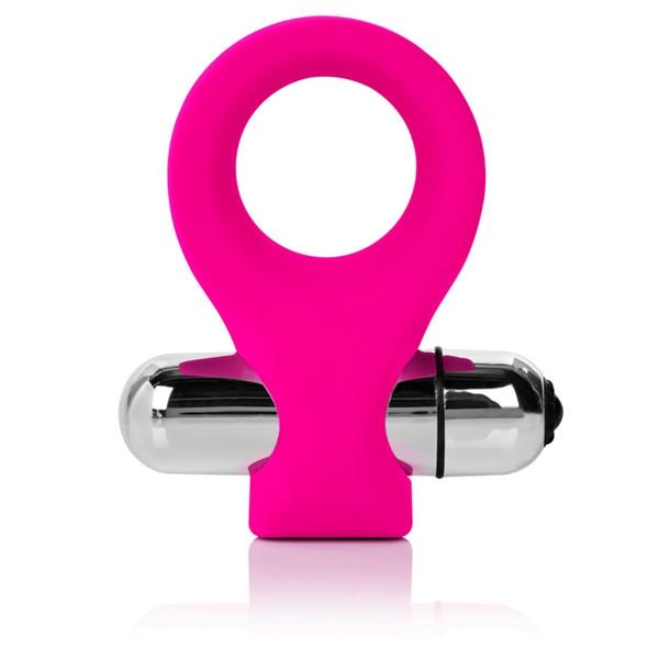 Embrace Lover's Silicone Vibrating Cock Ring