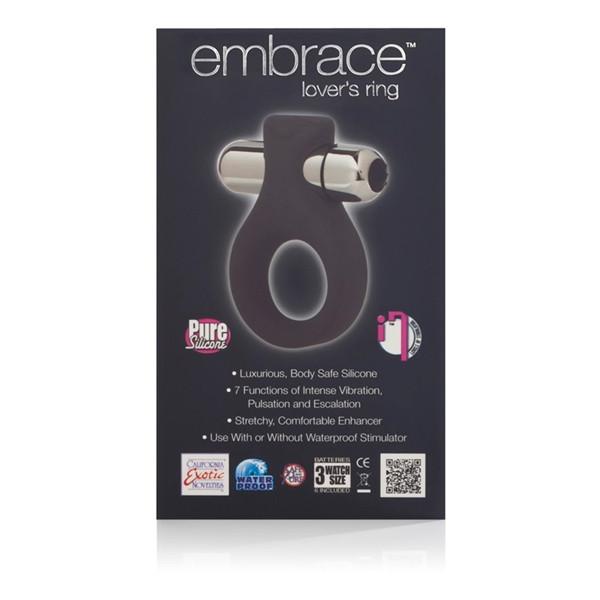 Embrace Lover's Silicone Vibrating Cock Ring