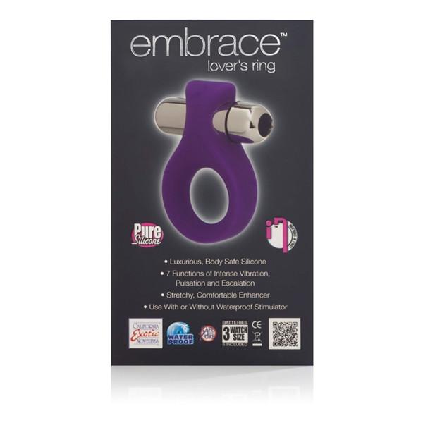 Embrace Lover's Silicone Vibrating Cock Ring