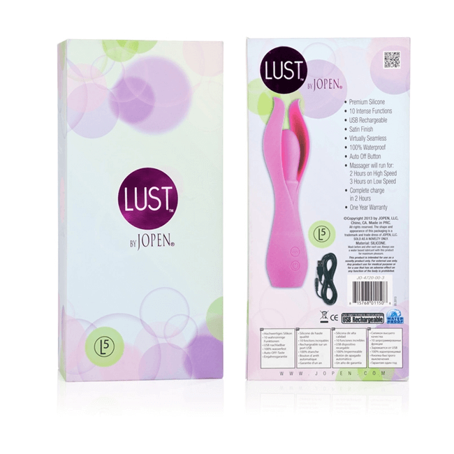 Jopen Lust L5 Dual Penetrating Luxury Vibrator