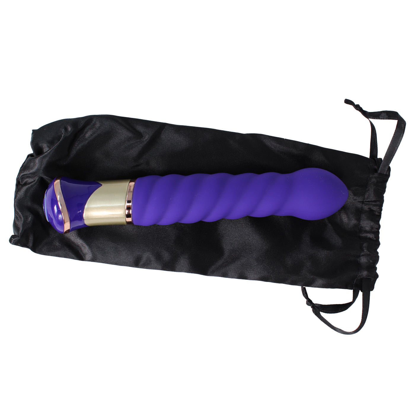 Simpli Pleasure ULTRA 10 Function Rotating USB Rechargeable 7 Inch Swirly Vibrator