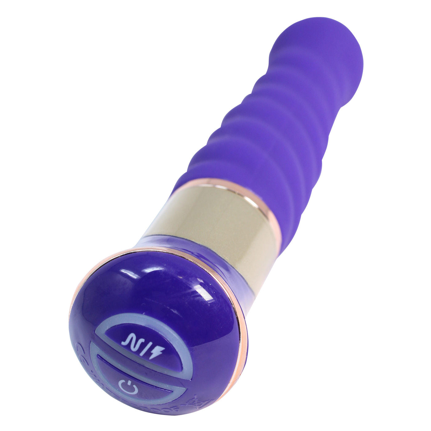 Simpli Pleasure ULTRA 10 Function Rotating USB Rechargeable 7 Inch Swirly Vibrator