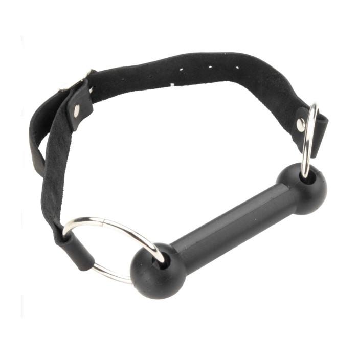 Spartacus Leather Silicone Bit Gag