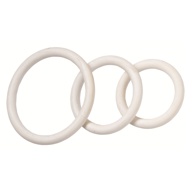 Spartacus Skin Safe Nitrile Cock Ring Set (3 Pack)