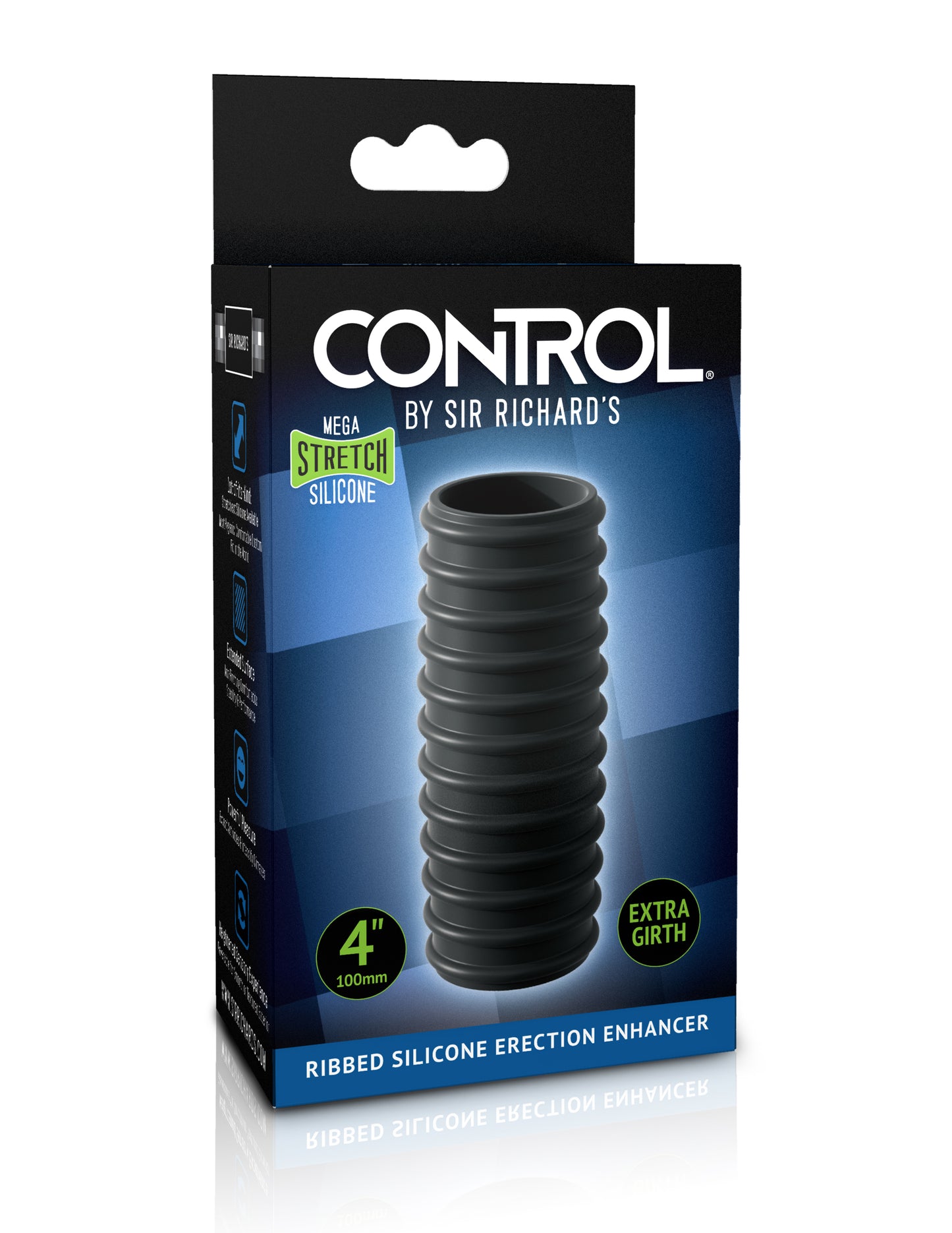 CONTROL by Sir Richard's Ribbed Silicone Erection Enhancer
