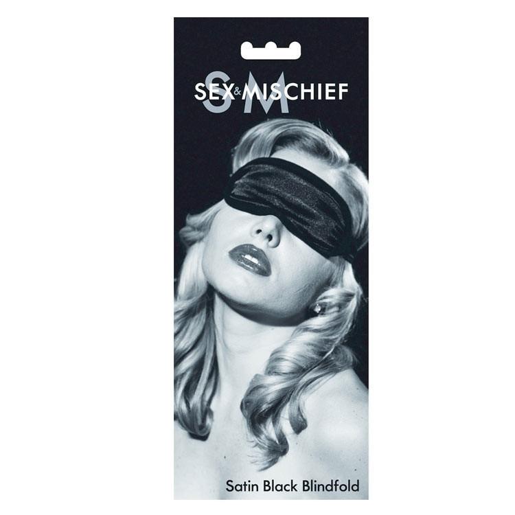 Sportsheets S&M Satin Blindfold by Sport Sheets - - 1