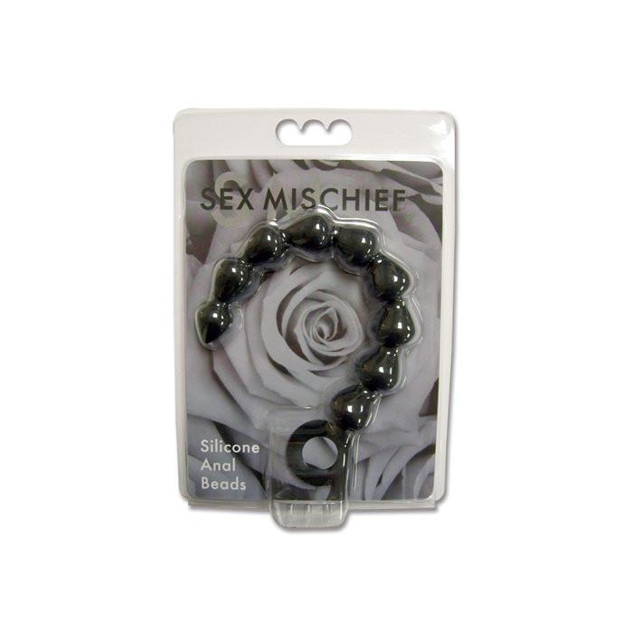 Smooth Silicone Anal Beads by Sport Sheets - - 2