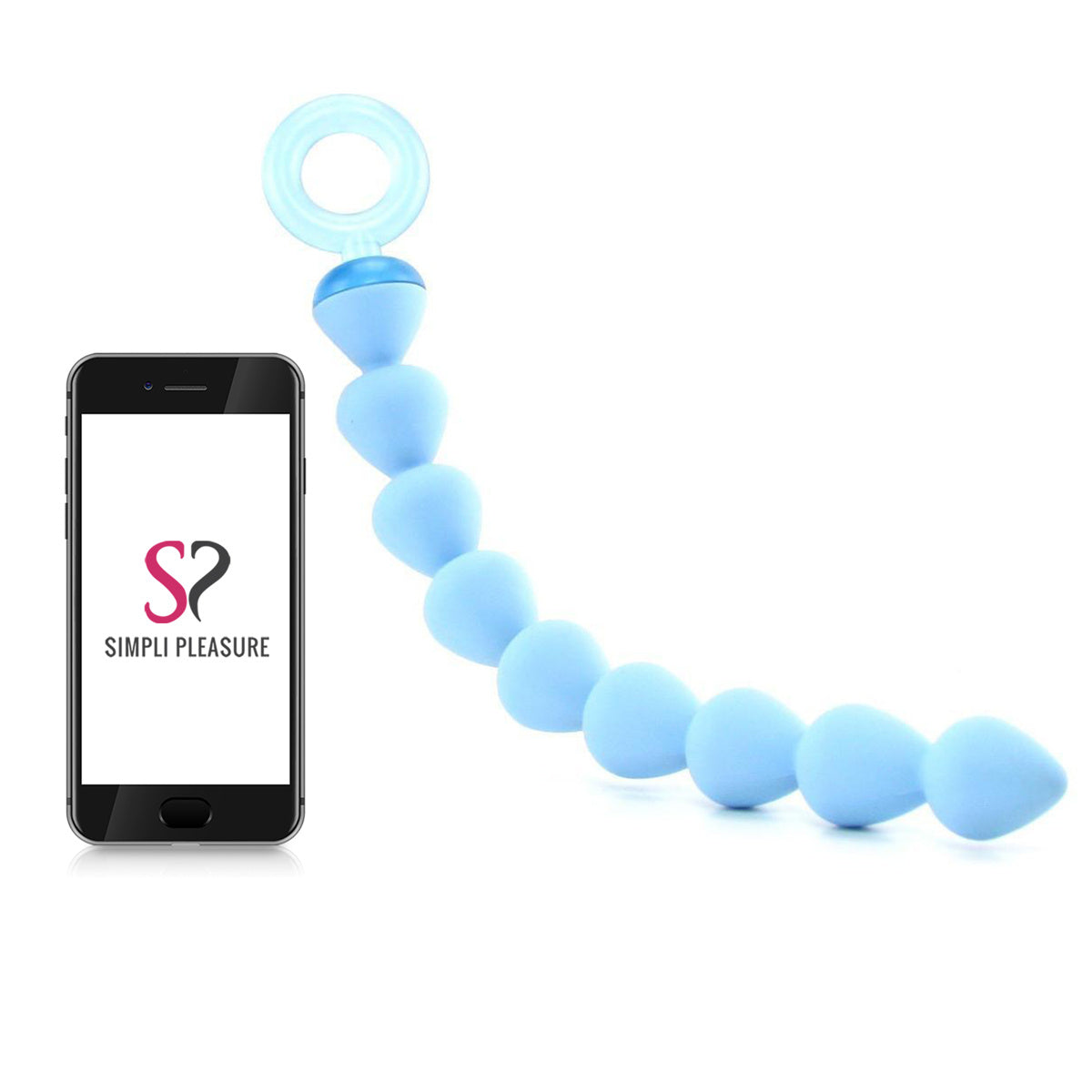 Sportsheets Waterproof Silicone Anal Beads