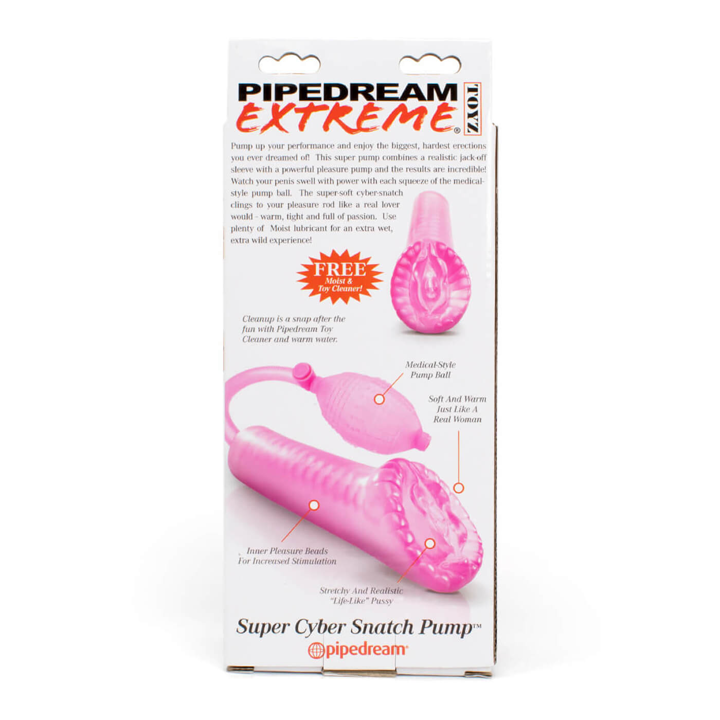 Super Cyber Snatch Pump Masturbator
