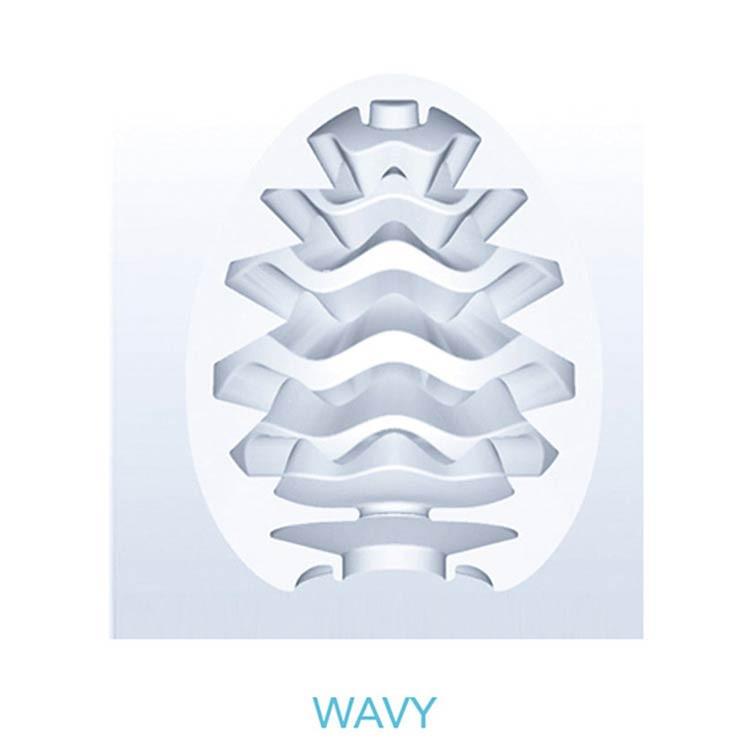 TENGA Egg Wavy Masturbator by Tenga - - 2