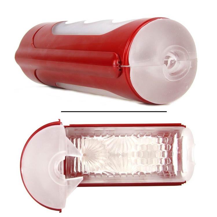 TENGA Red Flip Hole Male Masturbator by Tenga - - 3