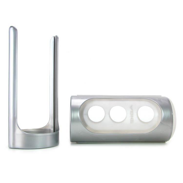TENGA Silver Flip Hole Male Masturbator by Tenga - - 5