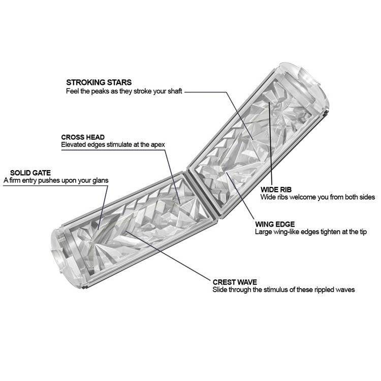 TENGA Silver Flip Hole Male Masturbator by Tenga - - 4