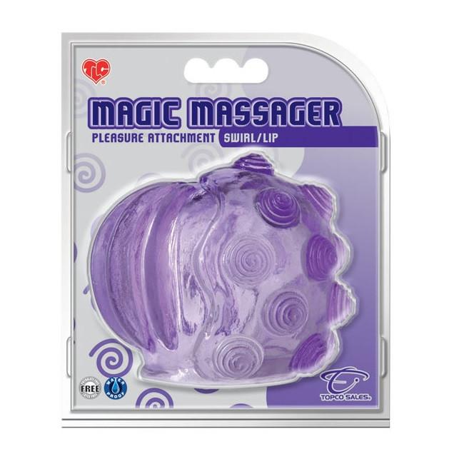 Magic Massager Swirl Lip Attachment