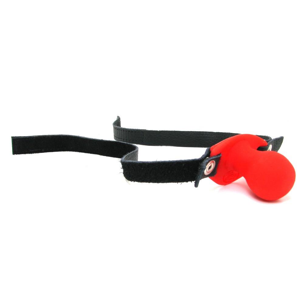 Tantus Beginner's Silicone and Leather Ball Gag by Tantus - - 10