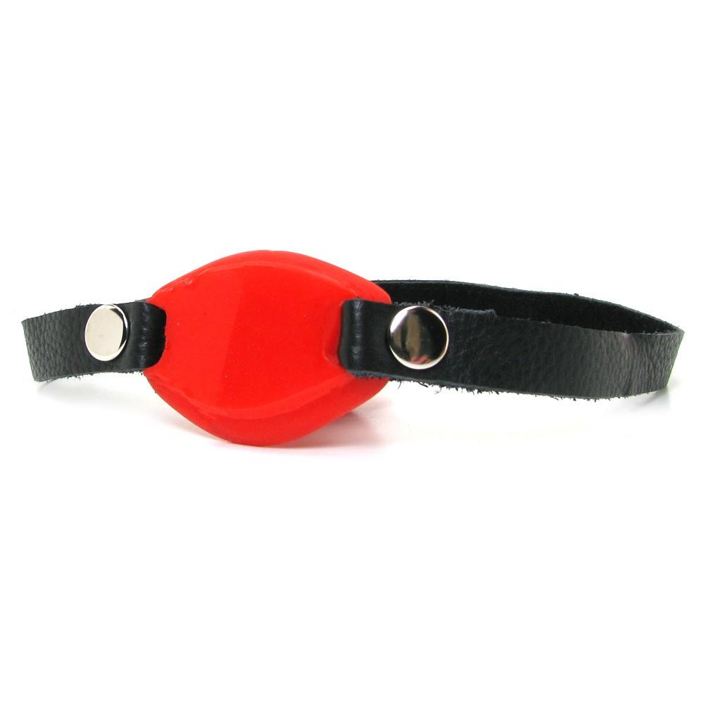 Tantus Beginner's Silicone and Leather Ball Gag by Tantus - - 11