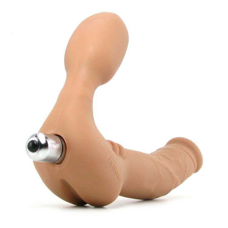 Tantus Realdoe Wireless Strap On 7 Inch Double Dildo Vibrator by Tantus - - 5