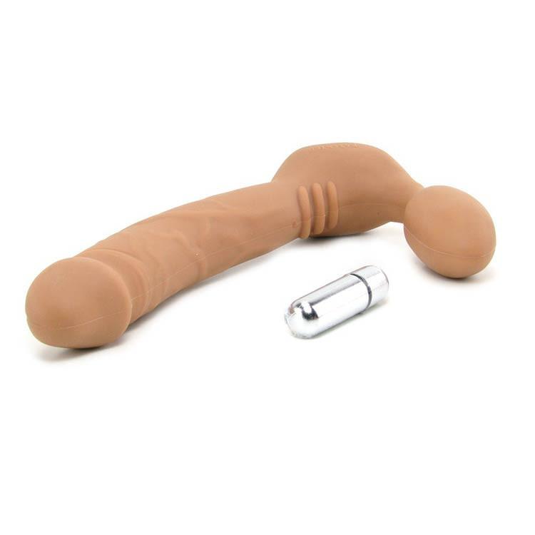 Tantus Realdoe Wireless Strap On 7 Inch Double Dildo Vibrator by Tantus - - 3