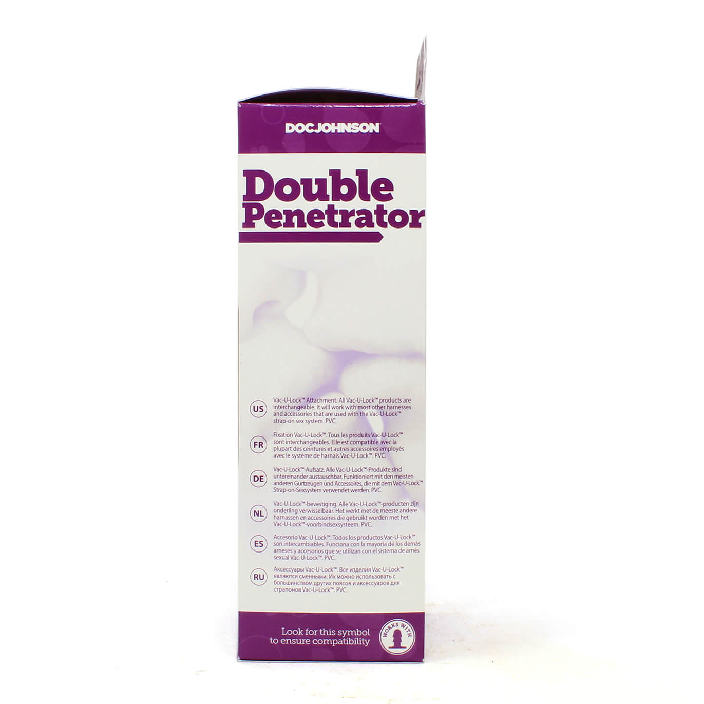 Doc Johnson Vac-U-Lock Double Penetrator 6 Inch Strap On Dildo