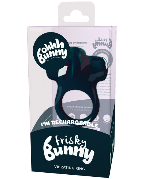 Vedo Frisky Bunny Extra Quiet 5 Function Powerful Vibrating Ring