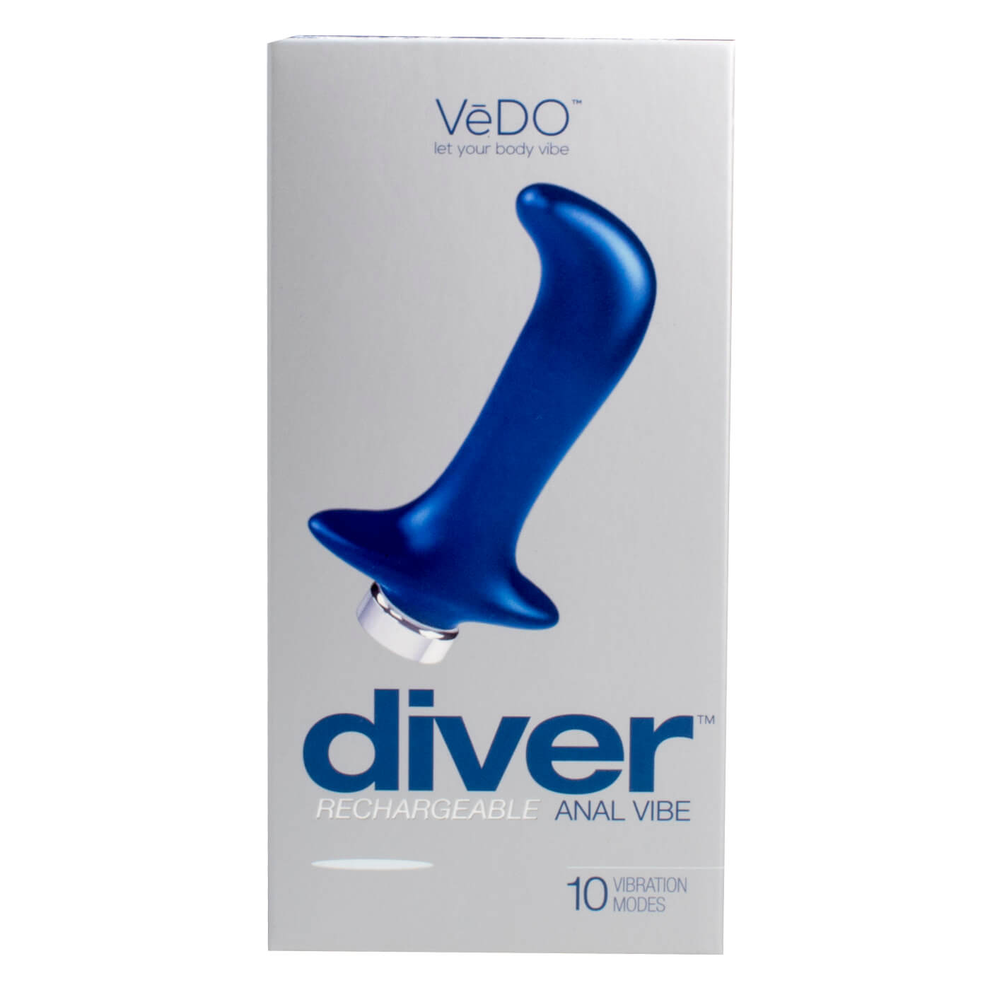 VeDO Diver USB Rechargeable 10 Function Anal Vibe