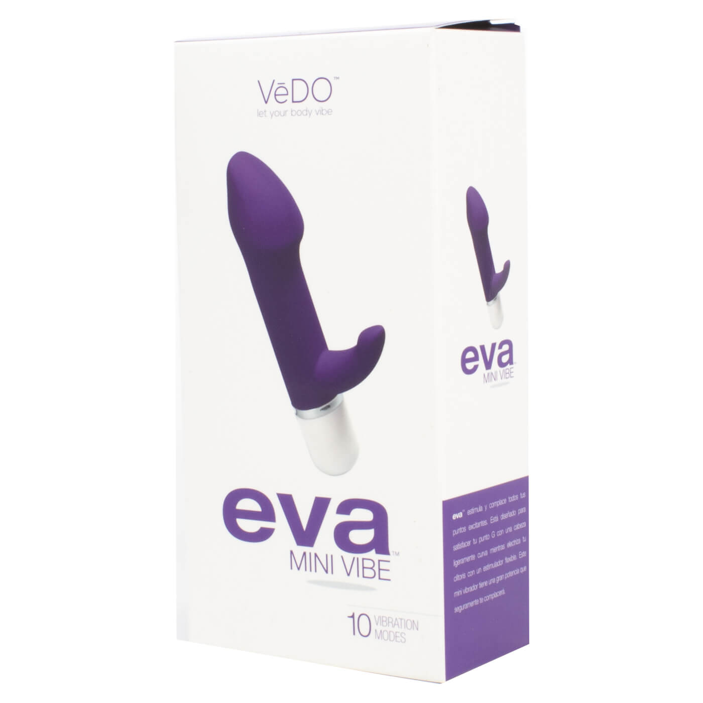 Vedo Eva Mini 10 Function Extra Quiet G-Spot Rabbit Vibrator