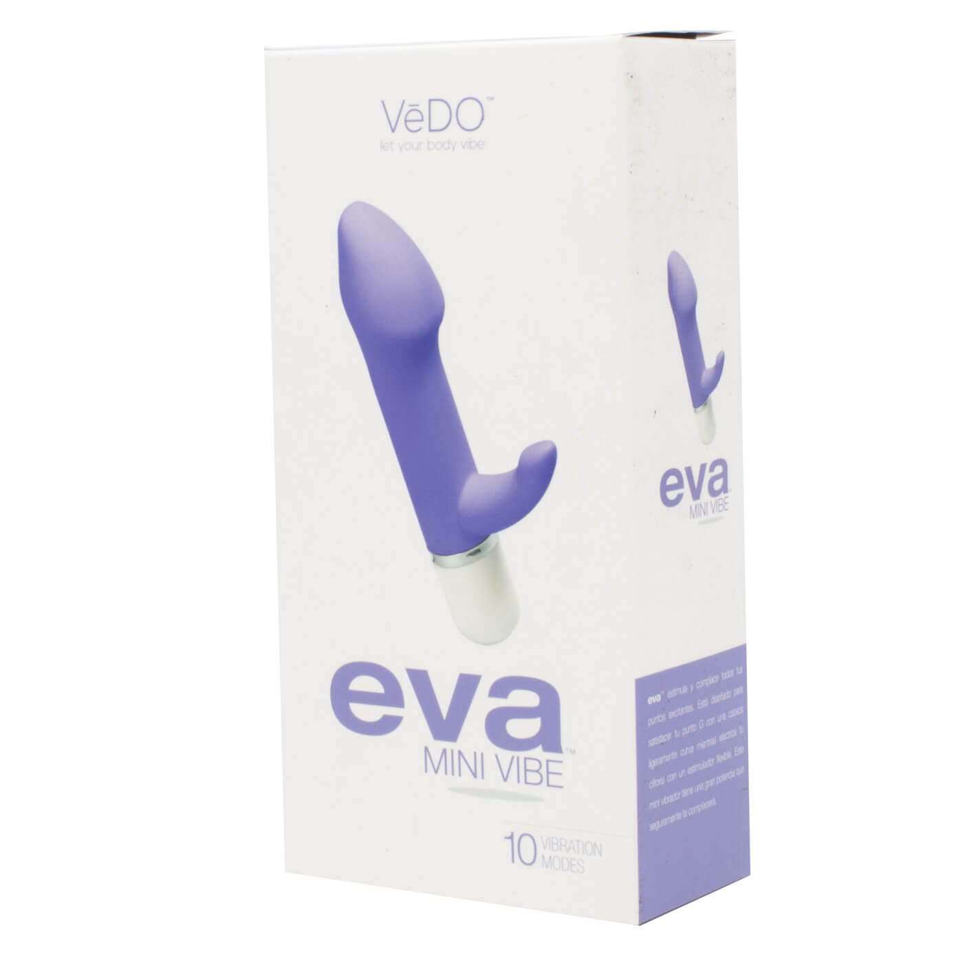 Vedo Eva Mini 10 Function Extra Quiet G-Spot Rabbit Vibrator