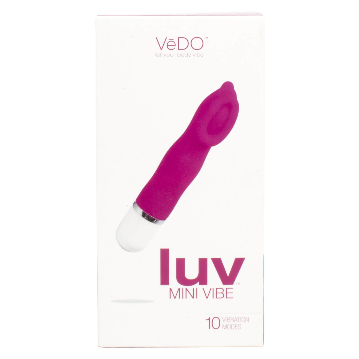Vedo Luv Mini Extra Quiet 10 Function Clitoral Vibrator