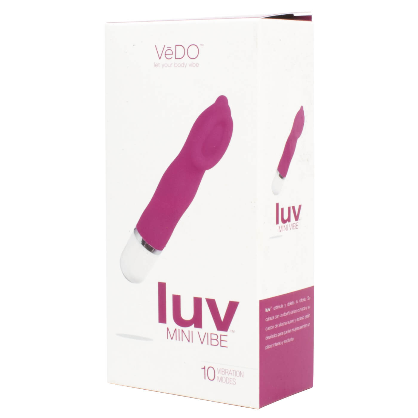 Vedo Luv Mini Extra Quiet 10 Function Clitoral Vibrator