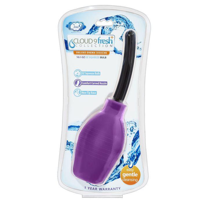 Cloud 9 Deluxe EZ Squeeze Bulb Anal Douche for Anal Hygiene