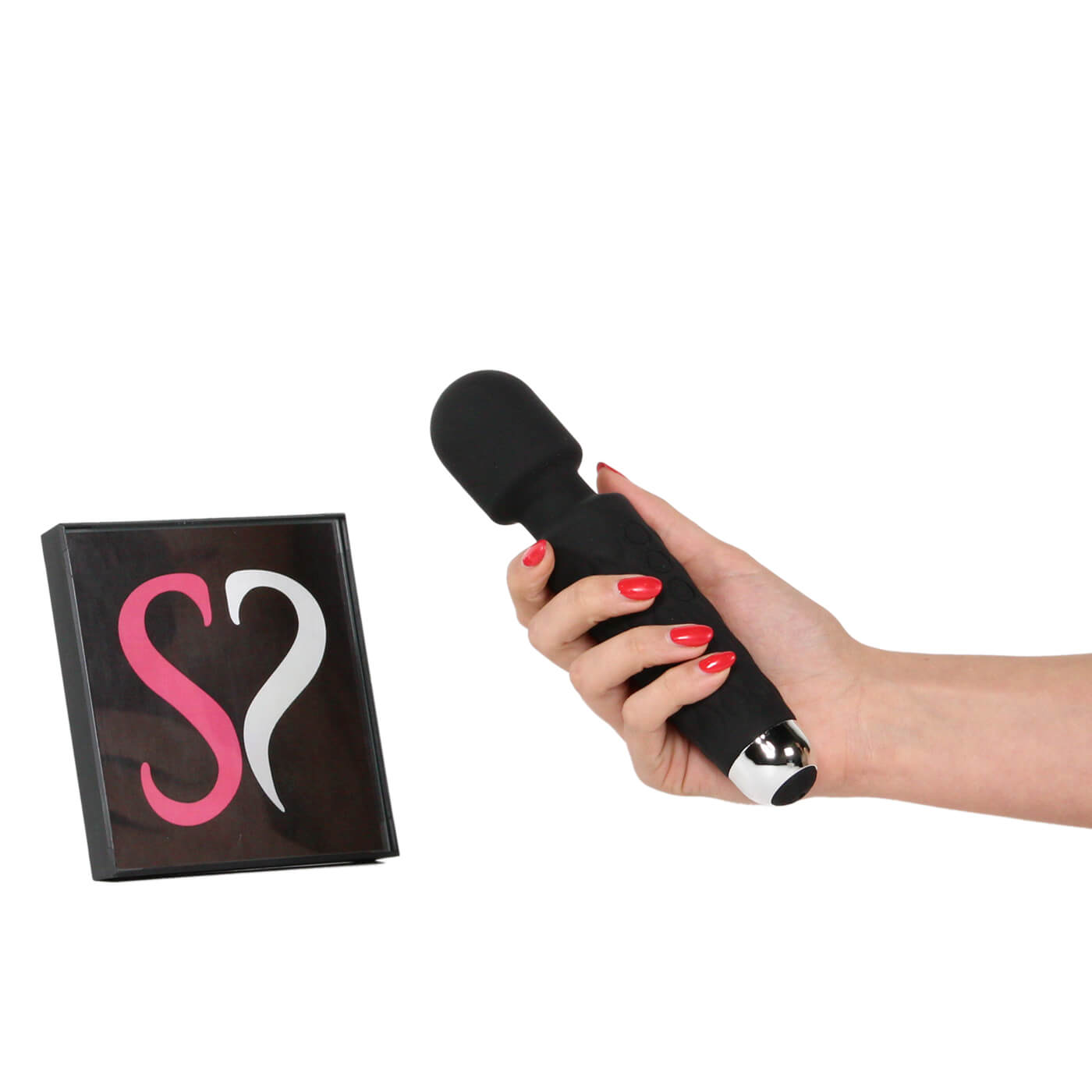 Simpli Pleasure 10 Function USB Rechargeable Silicone Wand Vibrator