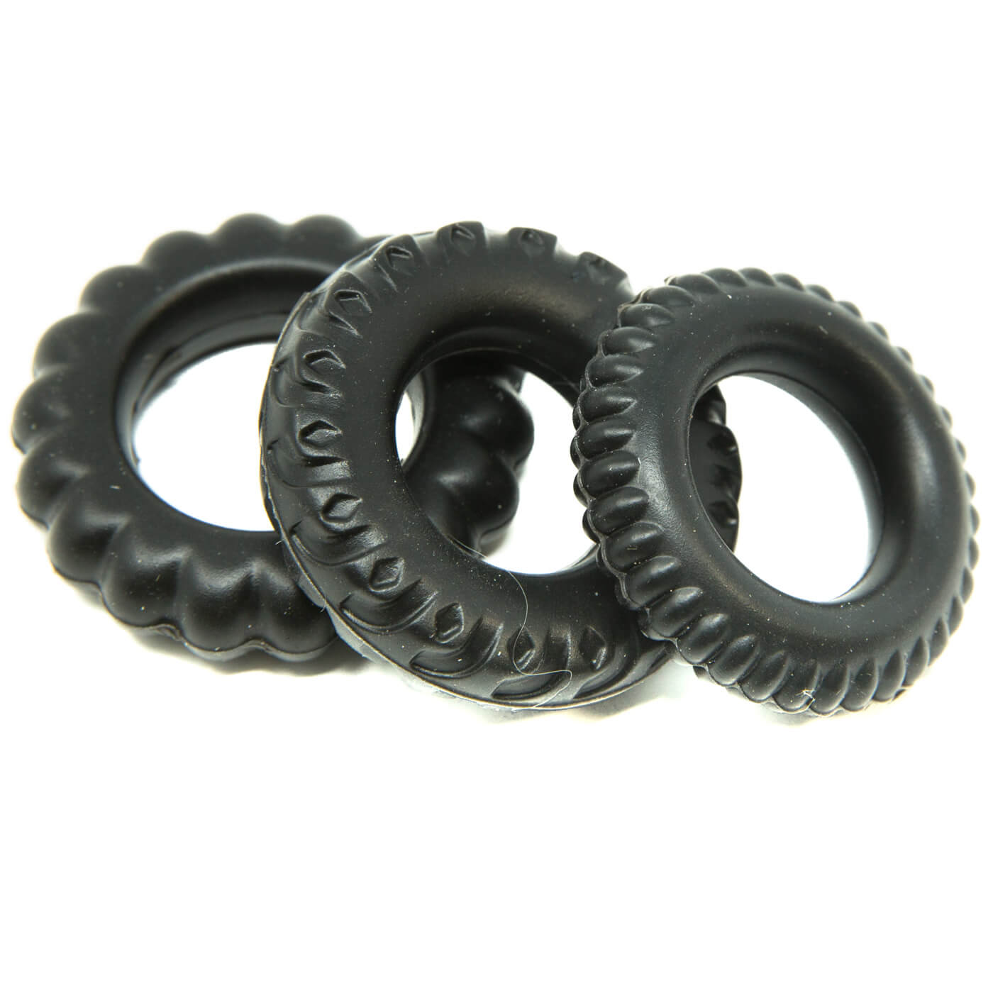 Simpli Pleasure 3 Piece Silicone Cock Ring Set