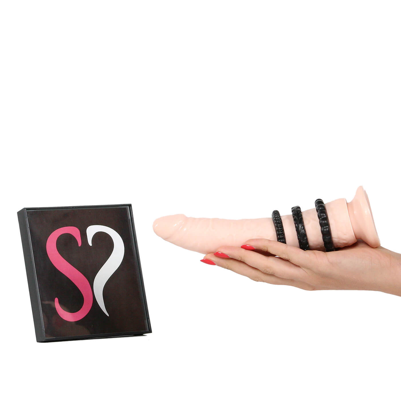 Simpli Pleasure 3 Piece Silicone Cock Ring Set