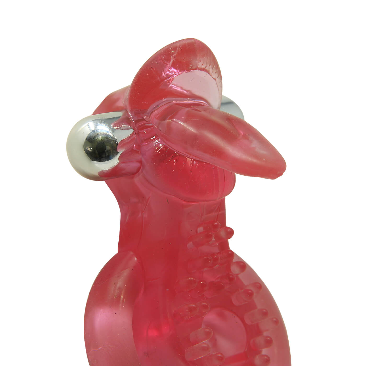 Simpli Pleasure Clit Licking Vibrating Double Cock Ring