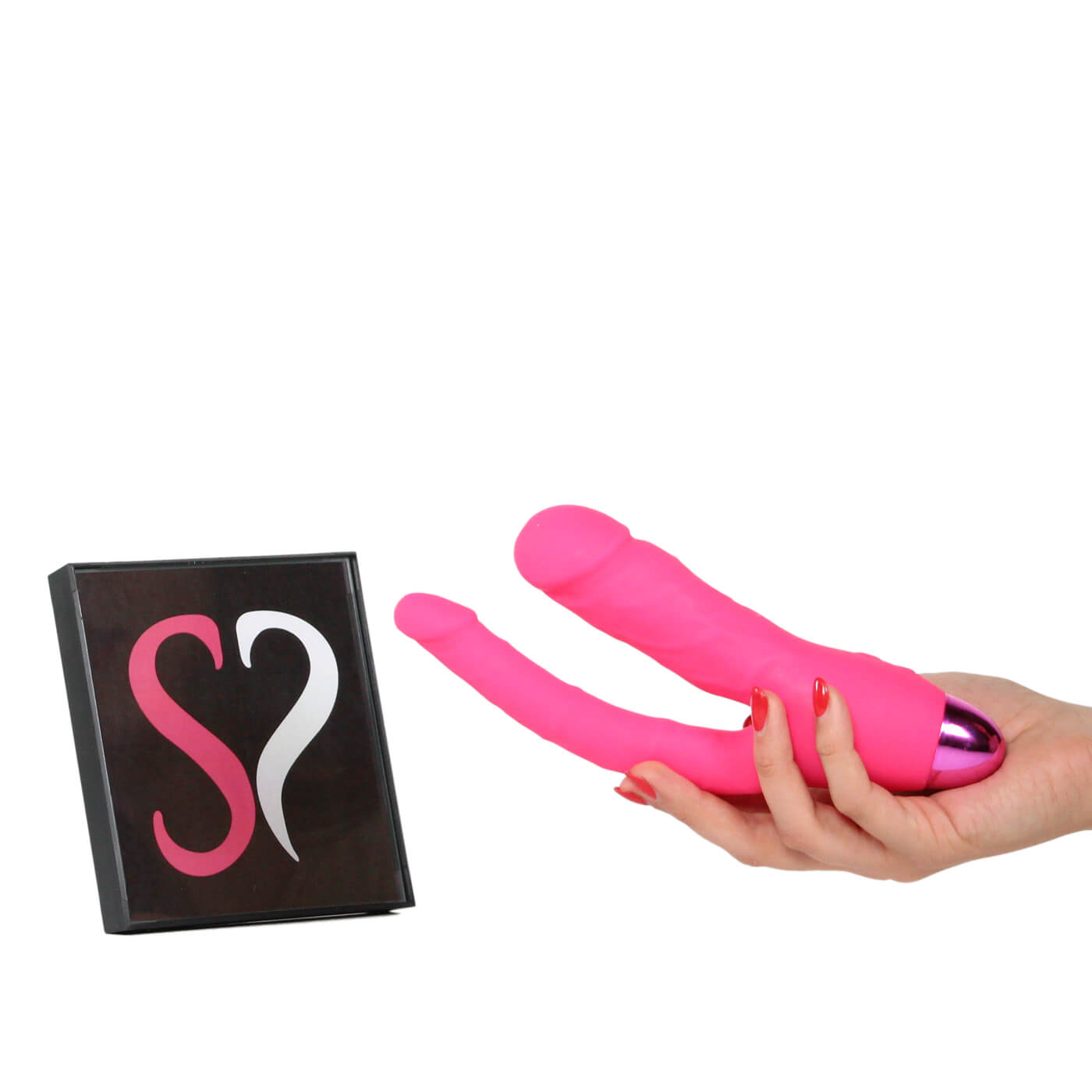 Simpli Pleasure ULTRA 10 Function Vibrating Silicone Double Penetration Dildo