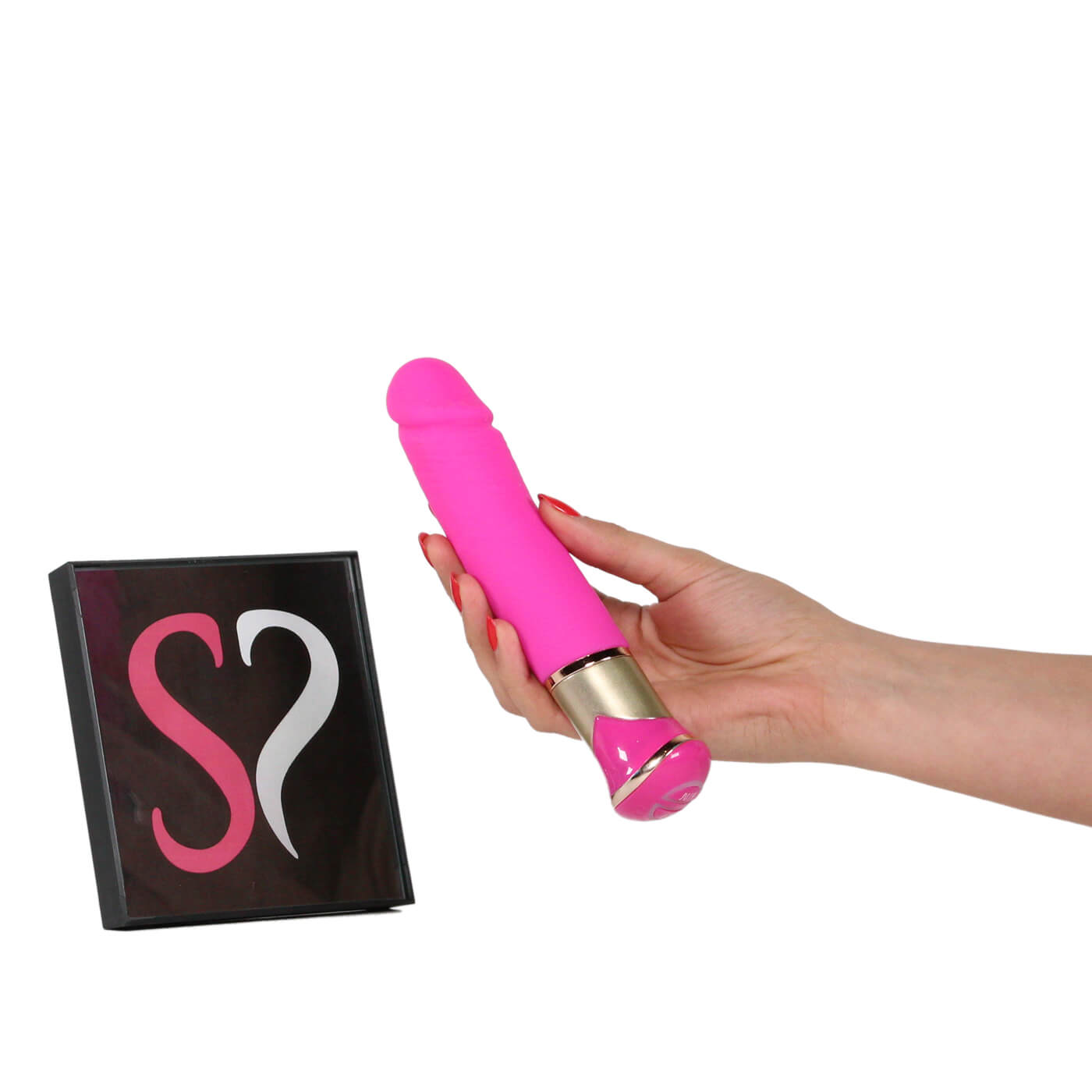 Simpli Pleasure ULTRA 10 Function Rotating Realistic 7 Inch Vibrating Dildo
