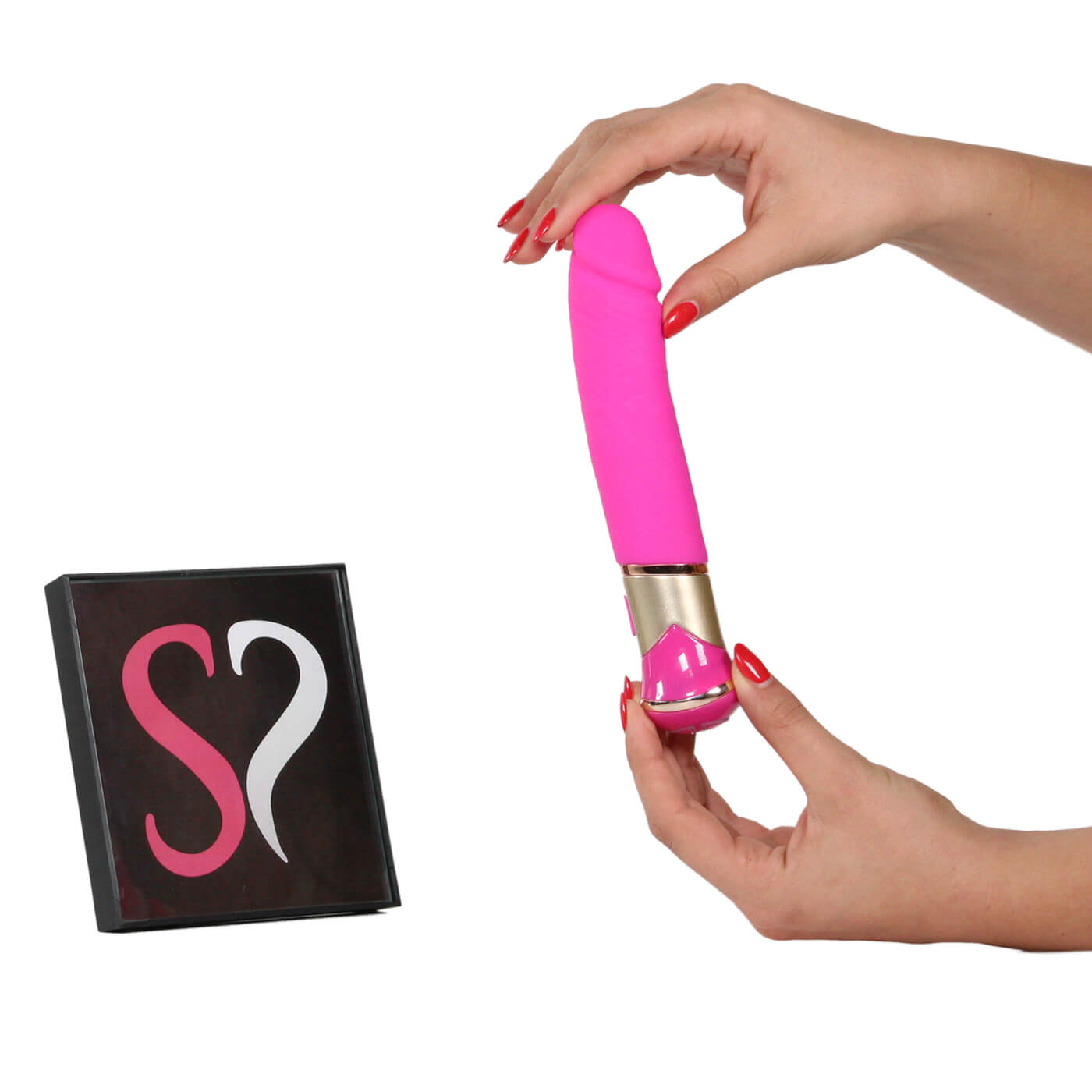 Simpli Pleasure ULTRA 10 Function Rotating Realistic 7 Inch Vibrating Dildo