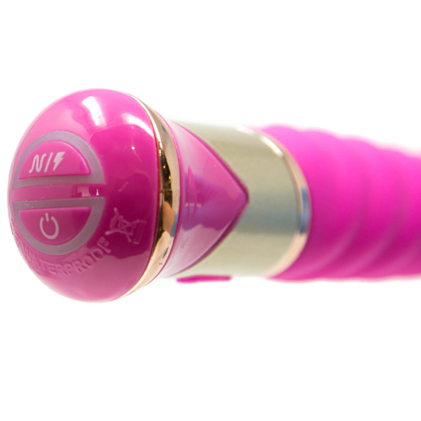 Simpli Pleasure ULTRA 10 Function Rotating USB Rechargeable 7 Inch Swirly Vibrator