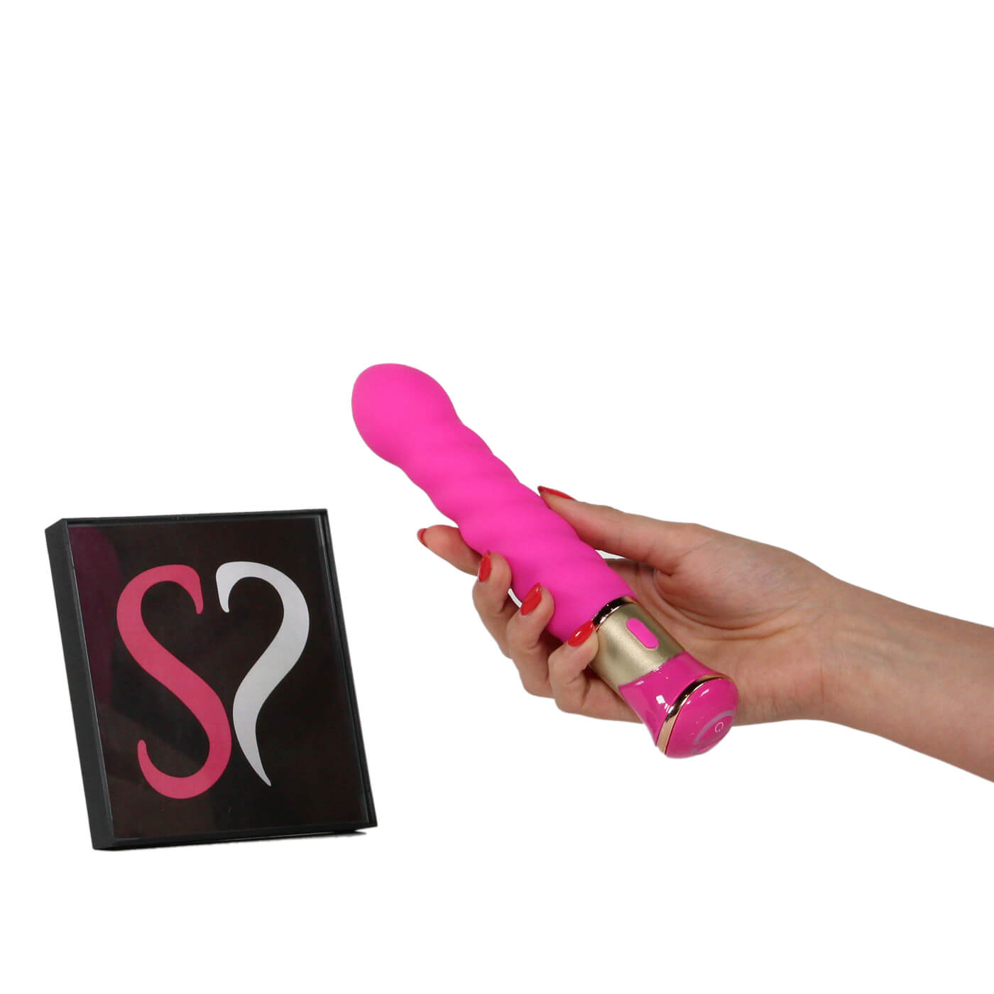 Simpli Pleasure ULTRA 10 Function Rotating USB Rechargeable 7 Inch Swirly Vibrator