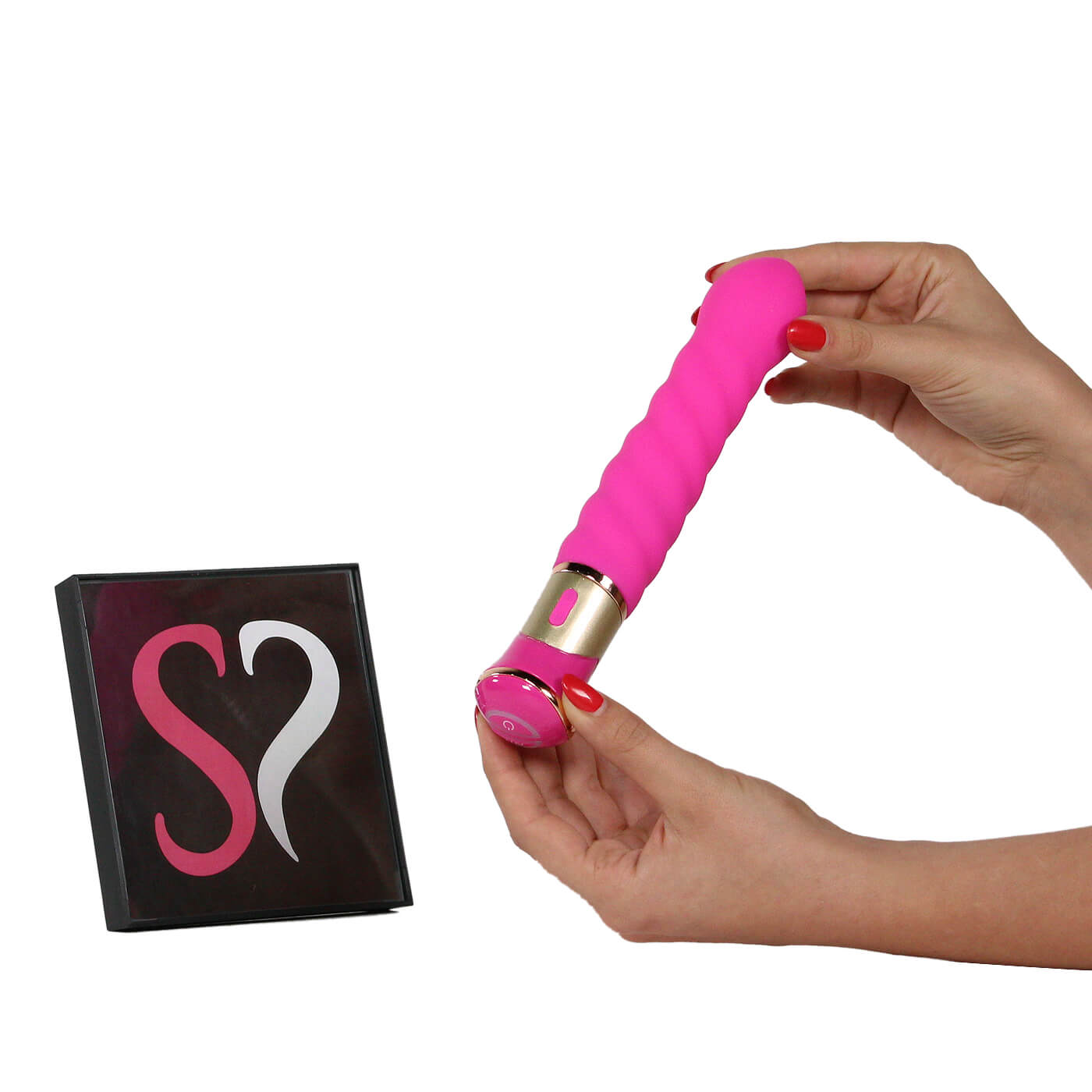Simpli Pleasure ULTRA 10 Function Rotating USB Rechargeable 7 Inch Swirly Vibrator
