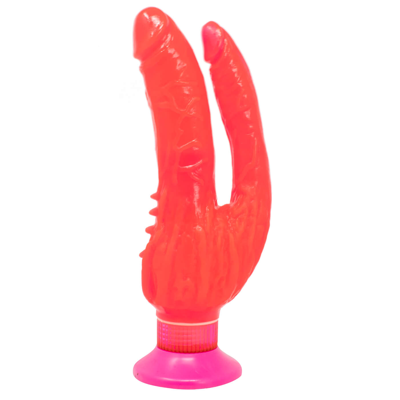 Wall Bangers Waterproof Double Penetrator Suction Cup Vibrator