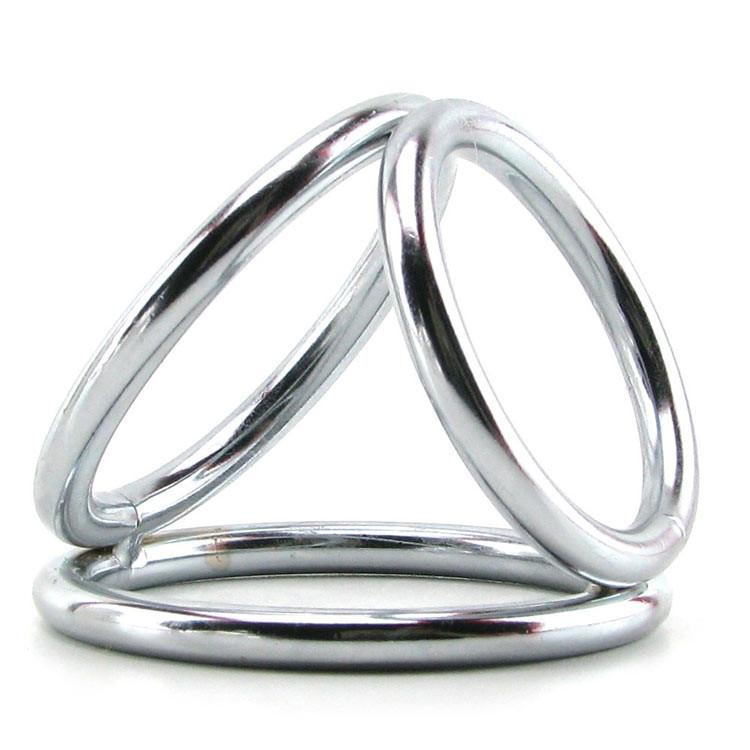 XR Triad LARGE Triple Cock Ring Set by XR Brands - - 2
