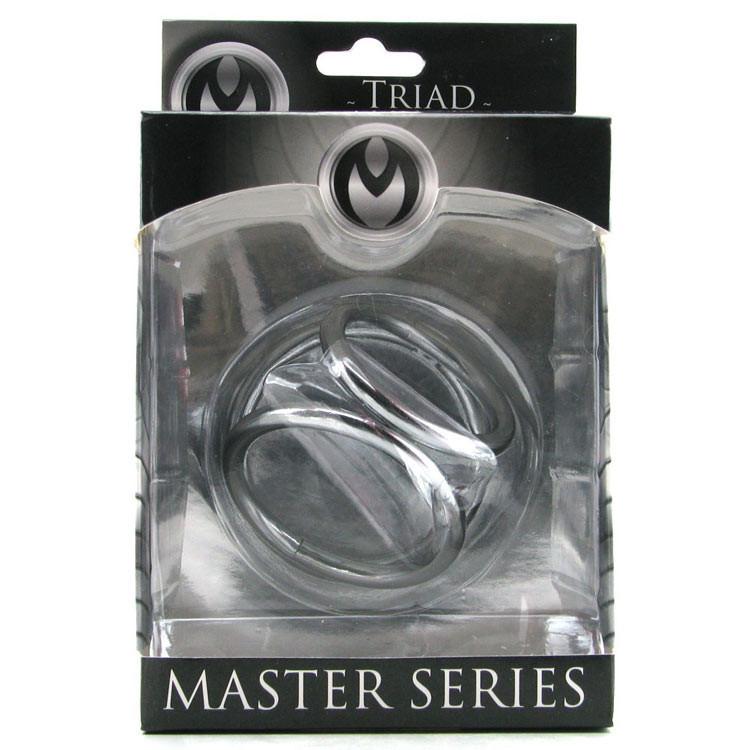 XR Triad LARGE Triple Cock Ring Set by XR Brands - - 4