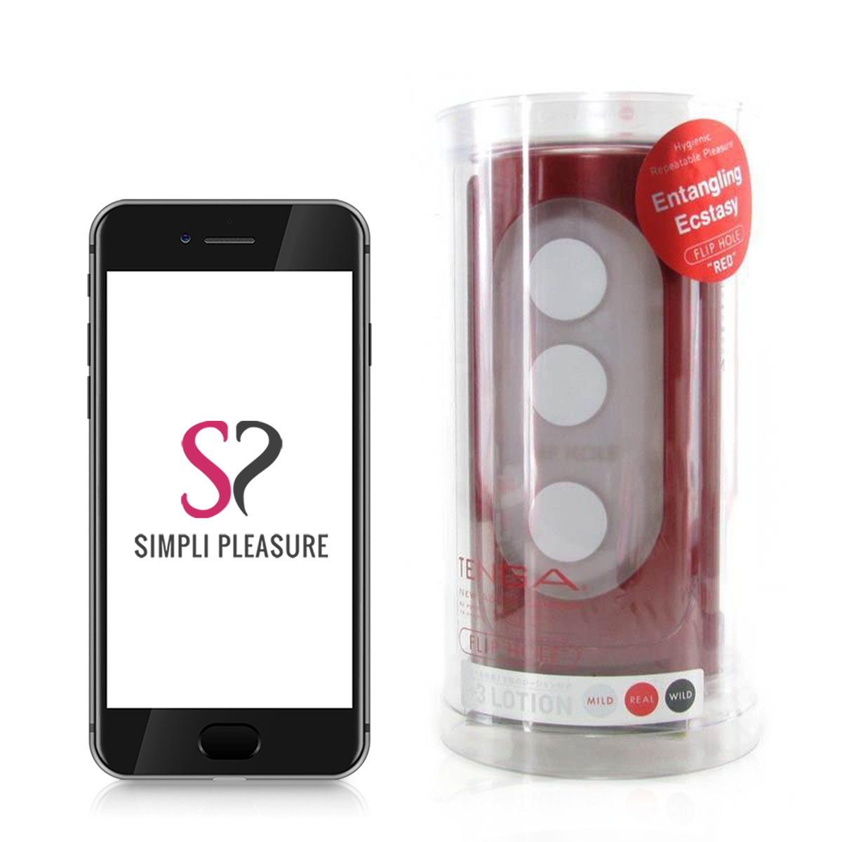 TENGA Red Flip Hole Male Masturbator