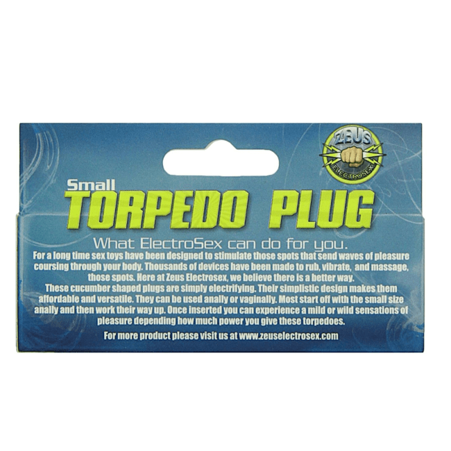 Zeus Electrosex Torpedo Plug Large