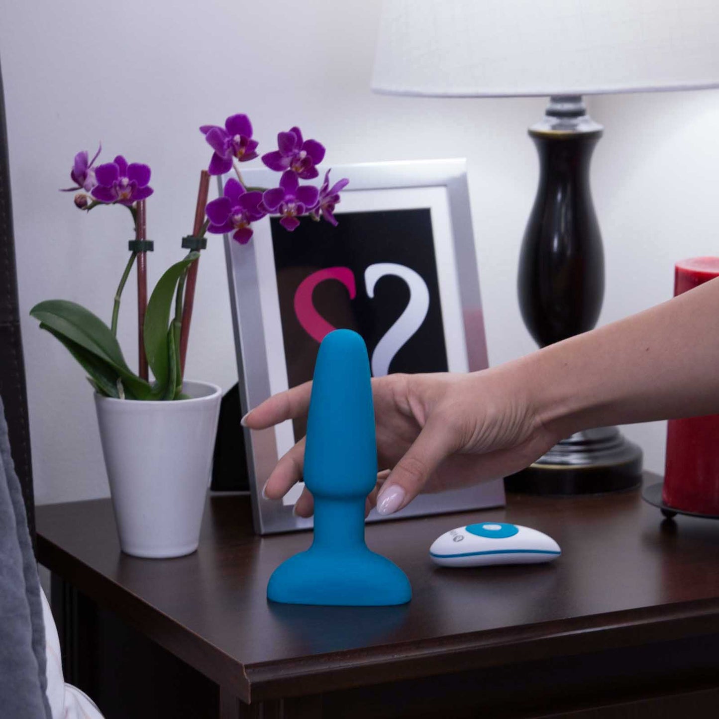 b-Vibe Rimming Remote Control 13 Function USB Rechargeable Vibrating Butt Plug