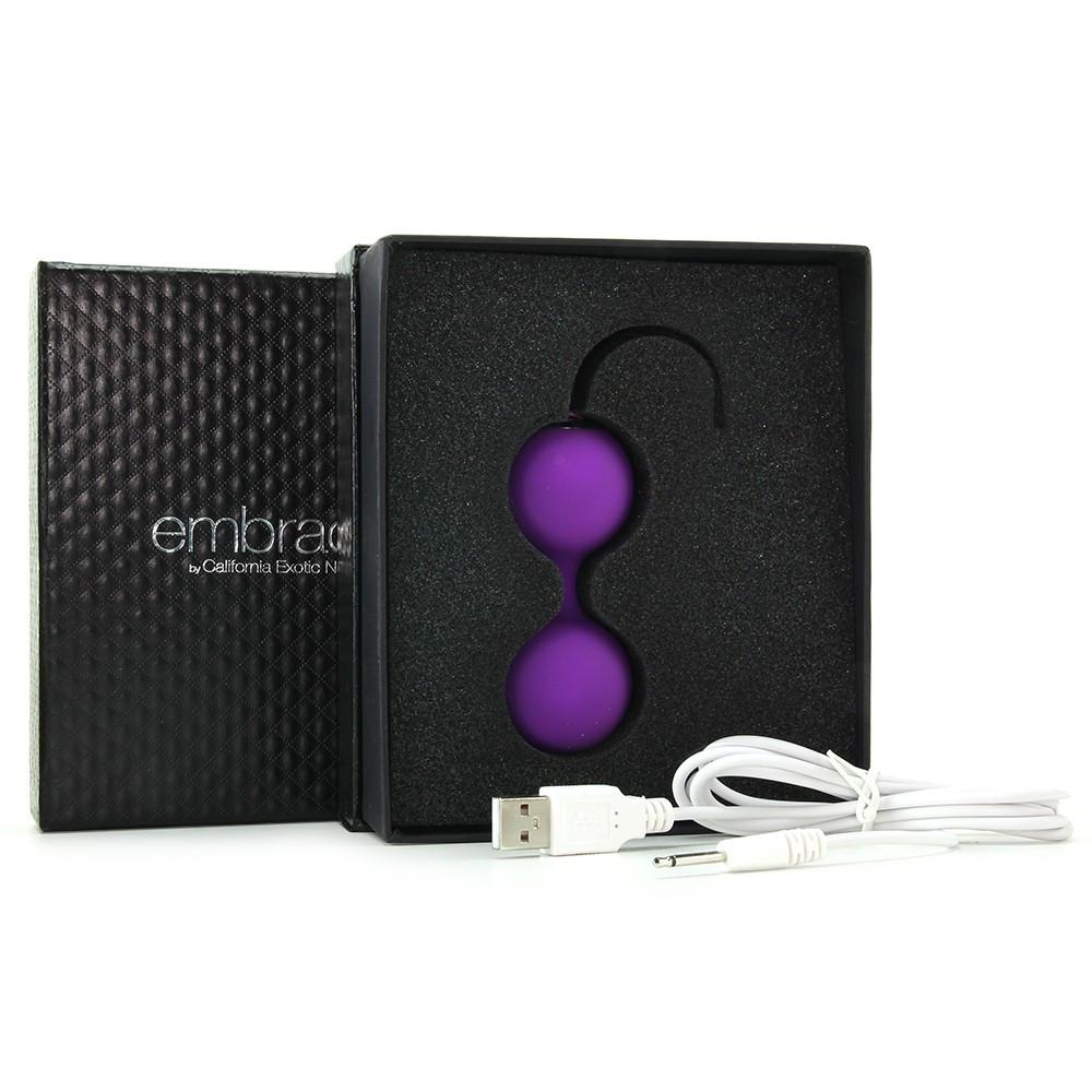 Embrace Vibrating Silicone Love Balls by California Exotics - - 17