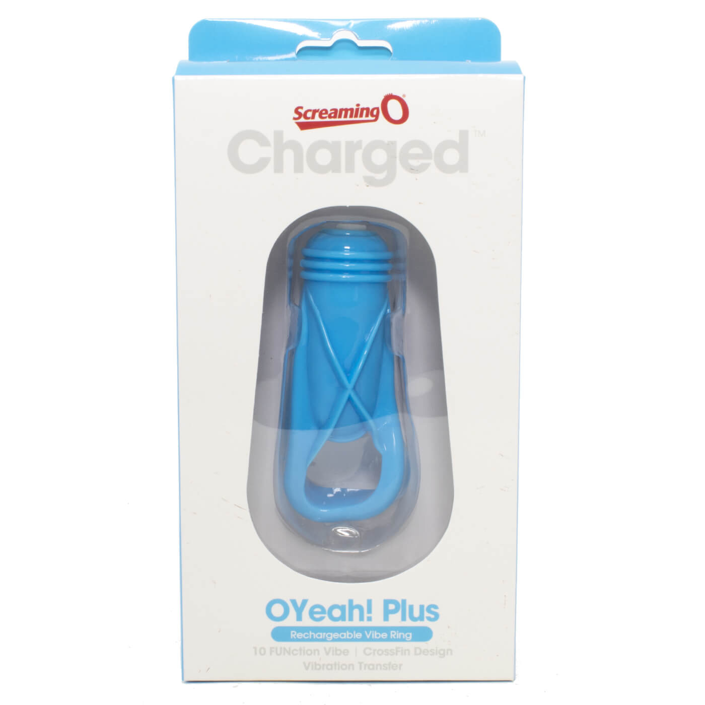 Charged Oyeah! Plus Ring 10 Function Rechargeable Vibrating Cock Ring